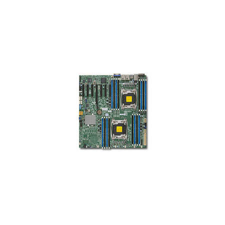 SUPERMICRO X10DRH-I-O Dual LGA2011/Intel C612/DDR4/SATA3&USB3.0/V&2GbE/EATX MBD-X10DRH-I-O